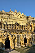 Mahar Aung Mye Bon San Monastery built in 1822, Inwa, near Mandalay, Myanmar (Burma), Asia 